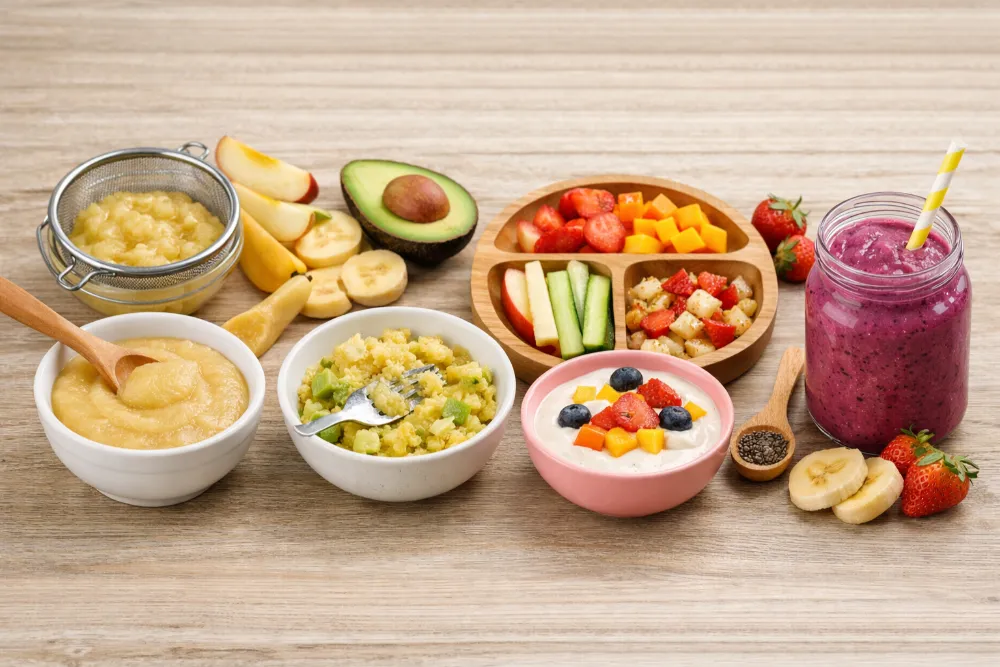 Đa dạng cách chế biến giúp bé hào hứng hơn và phát triển kỹ năng nhai nuốt toàn diện.