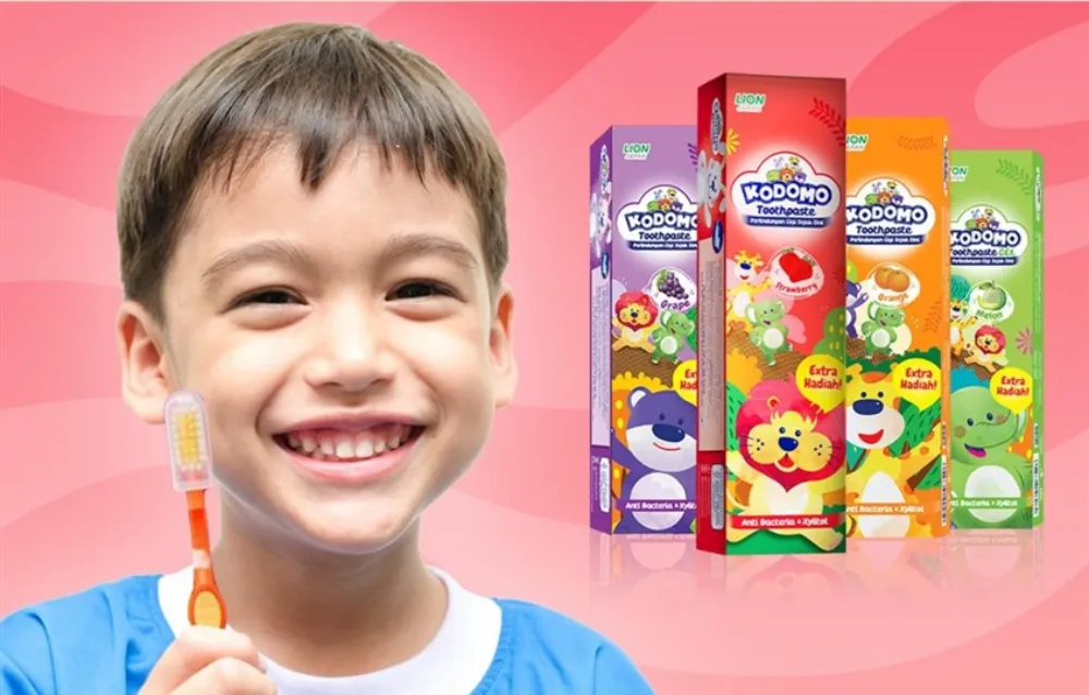 Kodomo giúp chống sâu răng và bảo vệ nướu khỏe mạnh.