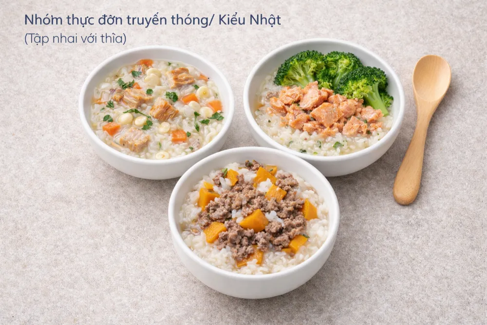 Nhóm thực đơn truyền thống