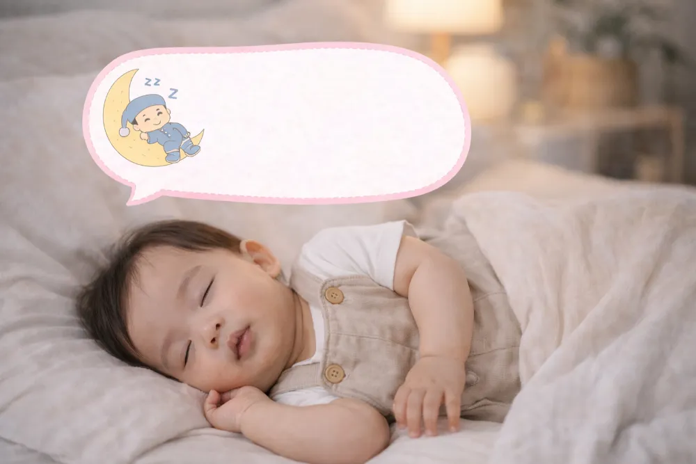 Giấc ngủ sâu đóng vai trò quan trọng trong việc tăng cân của bé.