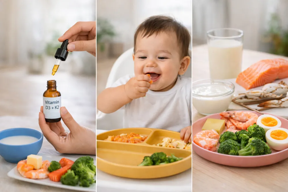 Bổ sung Canxi và Vitamin D3