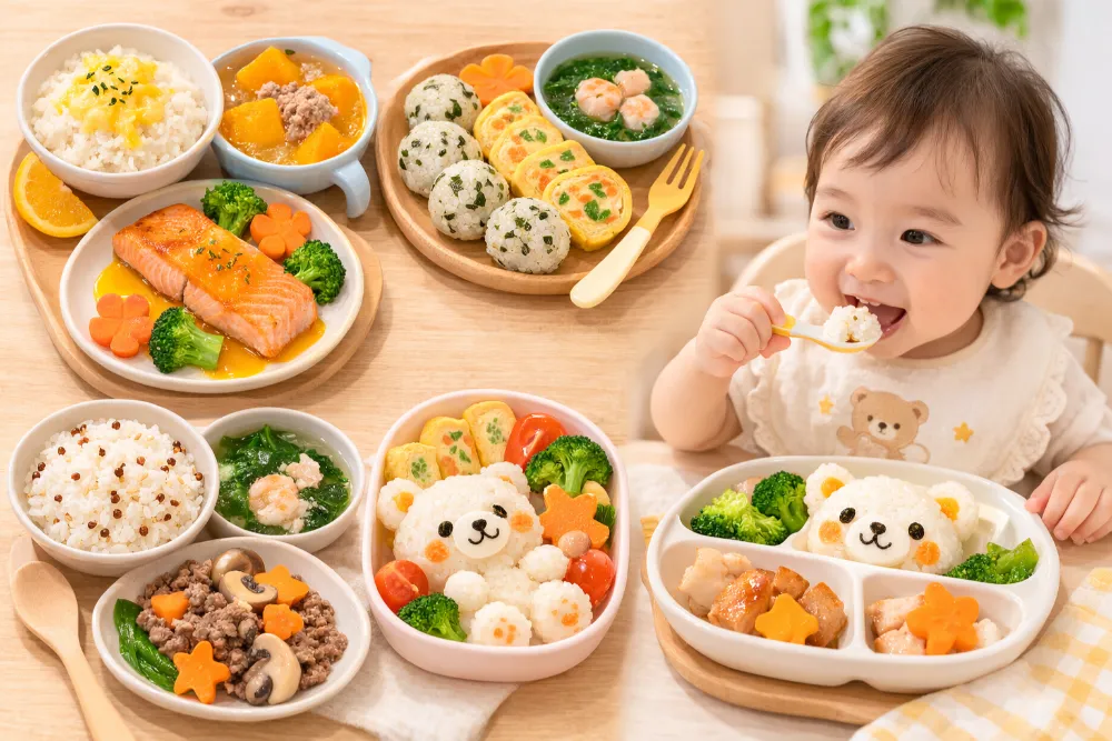 Thực đơn cơm nát cần đảm bảo đủ 4 nhóm chất: tinh bột, chất đạm, chất béo và vitamin.