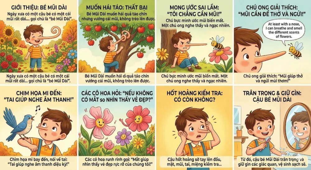 Cậu bé mũi dài