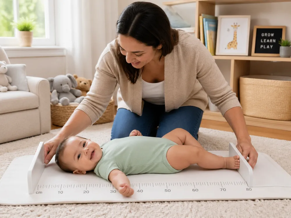 Đo chiều dài nằm là phương pháp chính xác nhất cho trẻ dưới 2 tuổi.