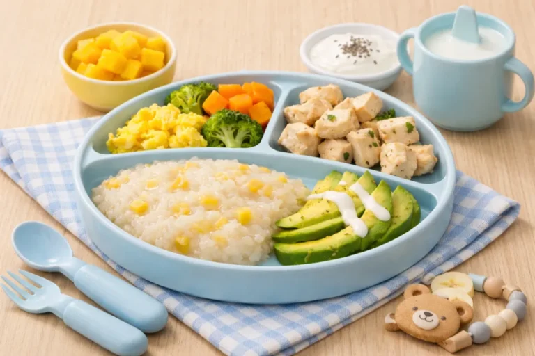 Một bữa sáng hoàn hảo cho bé 10 tháng cần hội tụ đủ tinh bột, đạm, chất xơ và chất béo.