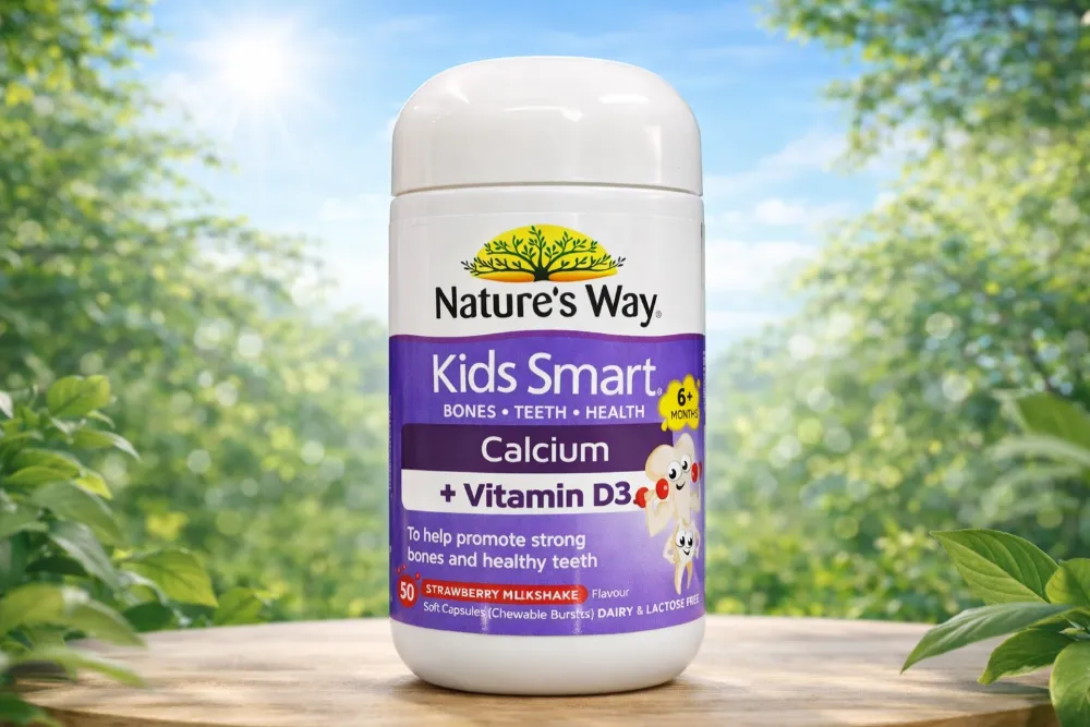 Nature's Way Kids Smart Calcium + D3 (Úc)