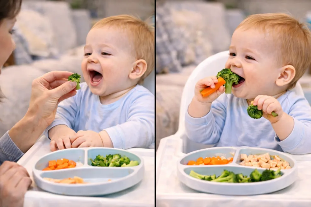 Thay đổi phương pháp ăn dặm giúp kích thích sự hứng thú ăn uống của trẻ.