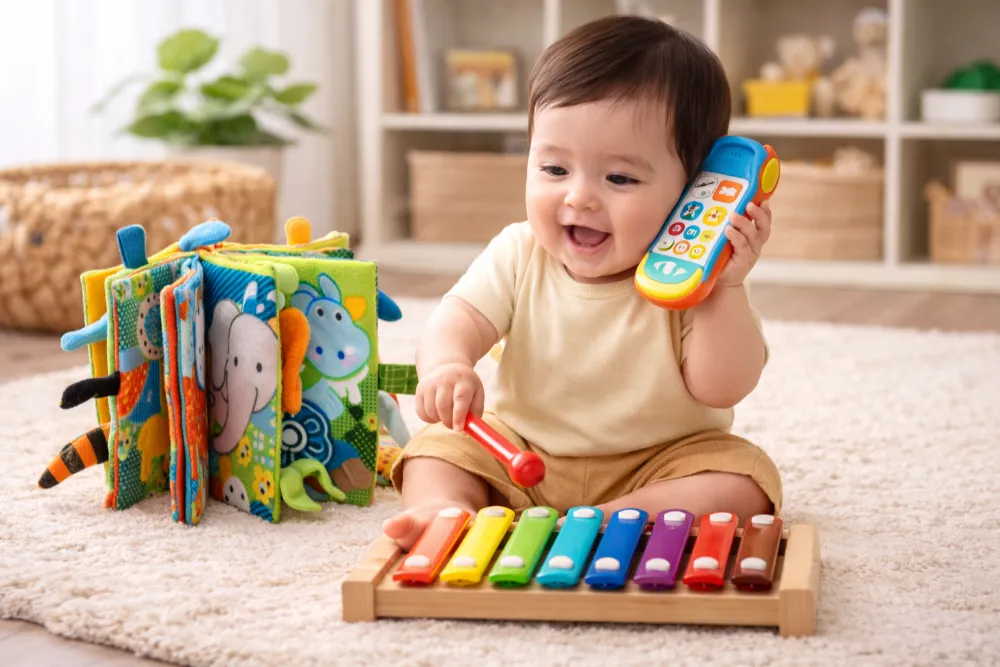 Đồ chơi kích thích giác quan & giao tiếp sớm