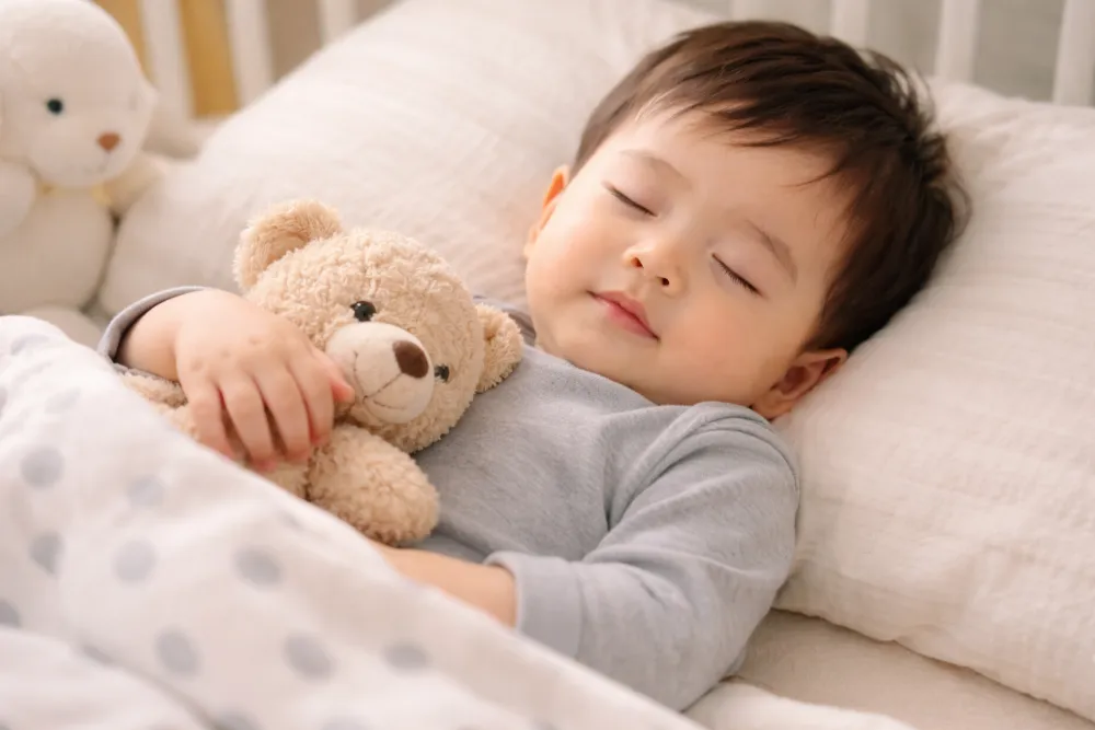 Tháng thứ 10 đánh dấu sự ổn định rõ rệt hơn trong nhịp sinh hoạt ăn, ngủ, chơi của trẻ.