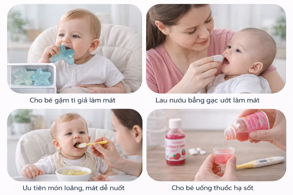 Cách chăm sóc trẻ mọc răng đúng chuẩn y khoa