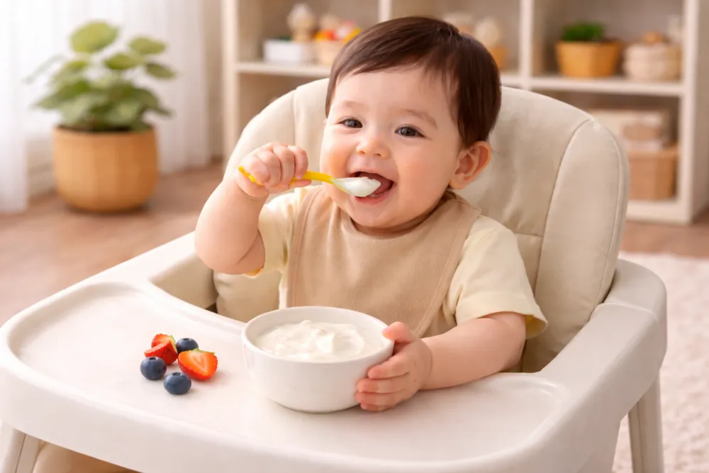 sữa chua cho trẻ dưới 1 tuổi