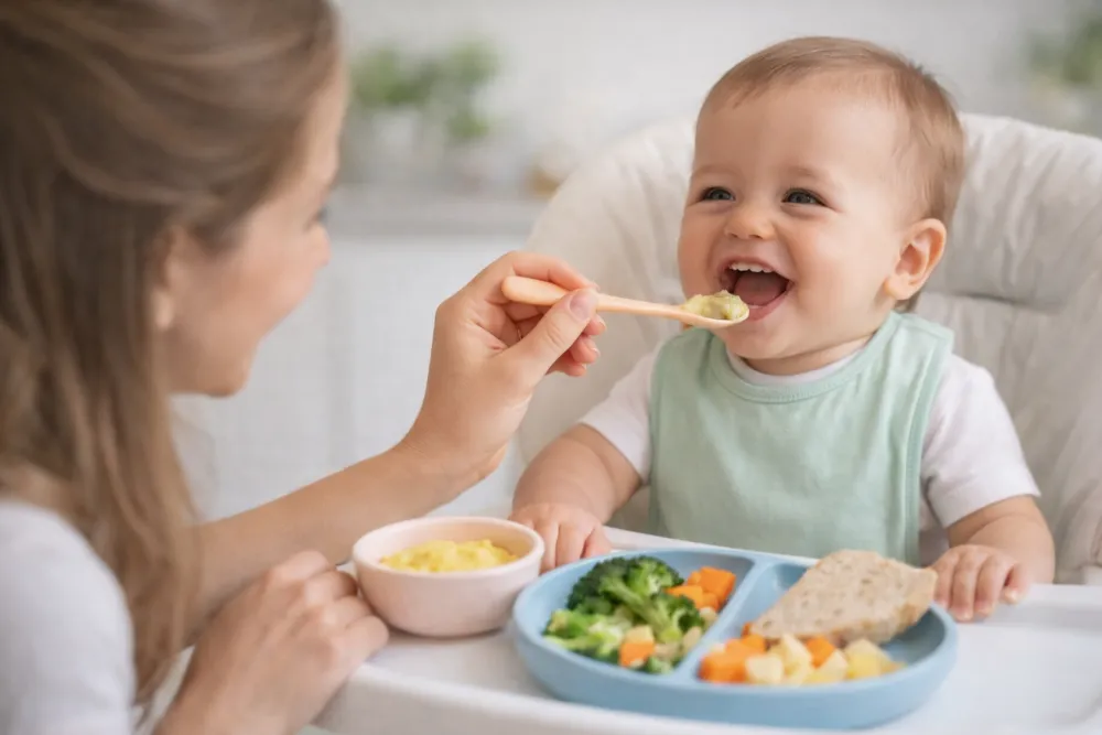 Mẹ linh hoạt điều chỉnh khẩu phần ăn giúp bé 10 tháng ăn ngon miệng hơn