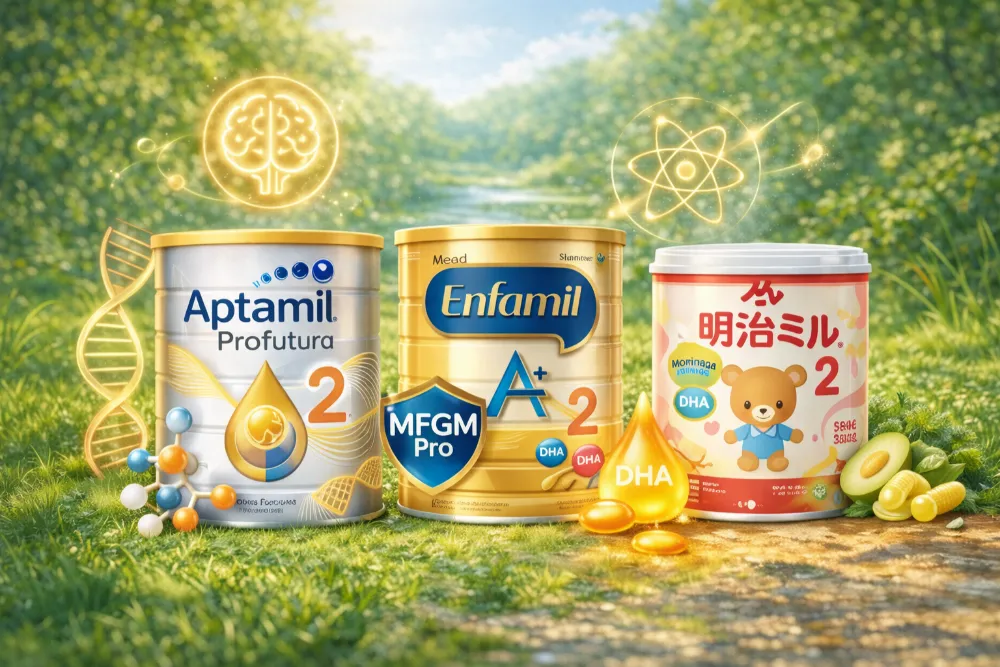 Nhóm sữa phát triển trí não và toàn diện