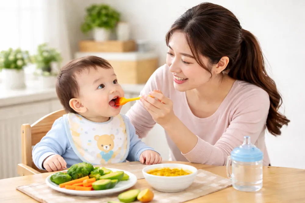 Dinh dưỡng đa dạng trong giai đoạn ăn dặm quyết định rất lớn đến sự phát triển chiều cao của trẻ.