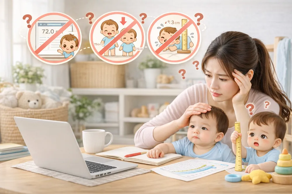 Những sai lầm thường gặp khi tìm kiếm thông tin về chiều cao của trẻ