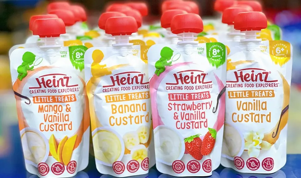 Váng sữa Custard Heinz