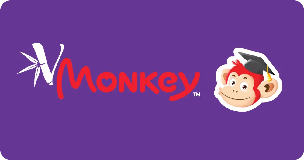 VMonkey giúp trẻ mầm non làm quen với việc đọc sách và trau dồi vốn từ tiếng Việt.