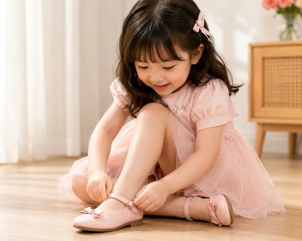 Mỗi kiểu giày có một form dáng riêng, bố mẹ cần linh hoạt khi áp dụng bảng size
