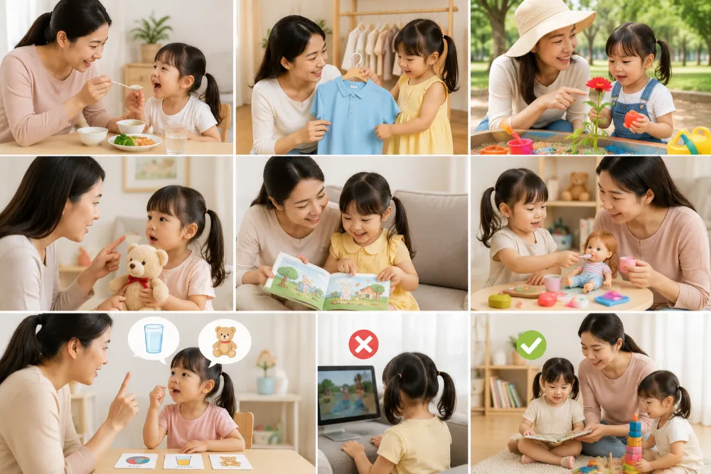Cách dạy bé 4 tuổi chậm nói tại nhà