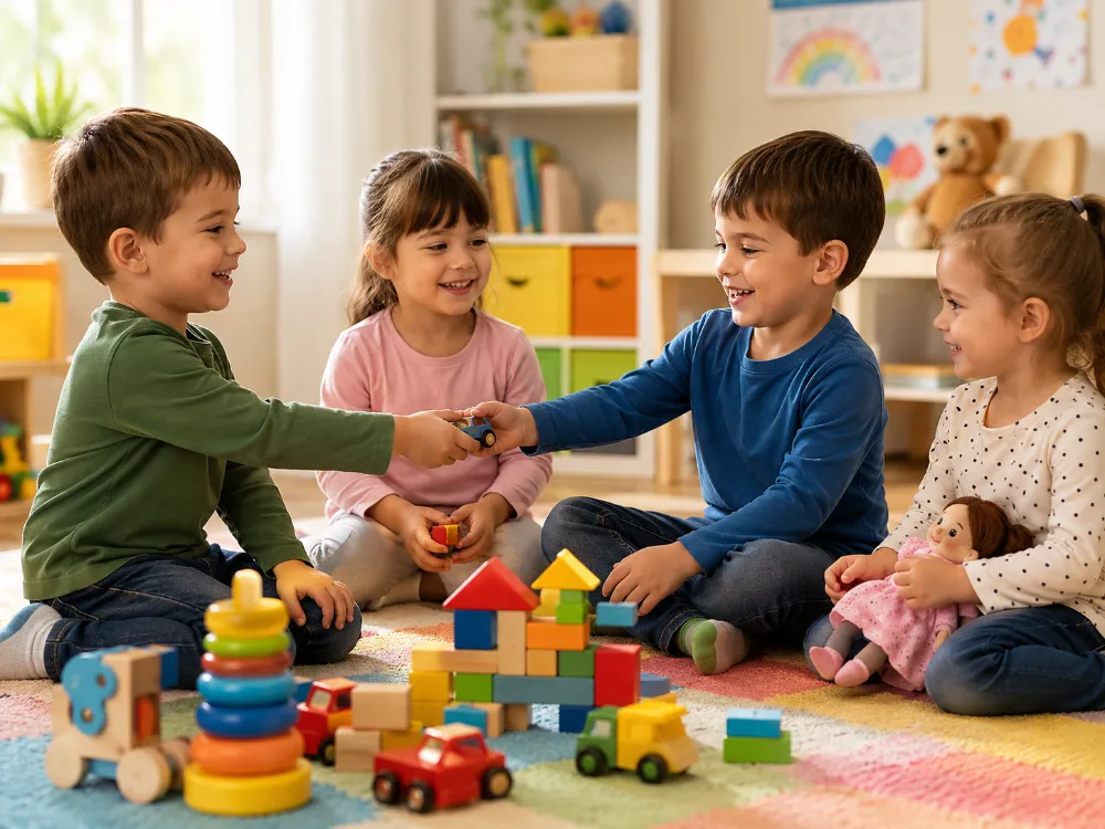 Kỹ năng giao tiếp và ứng xử tốt giúp trẻ dễ dàng hòa nhập với bạn bè và môi trường xung quanh.