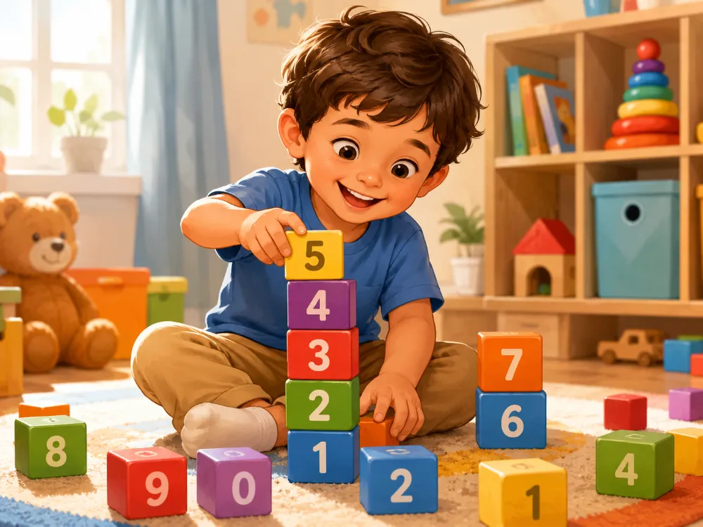 Lựa chọn kiến thức toán học phù hợp giúp trẻ 4 tuổi tiếp thu một cách hào hứng.