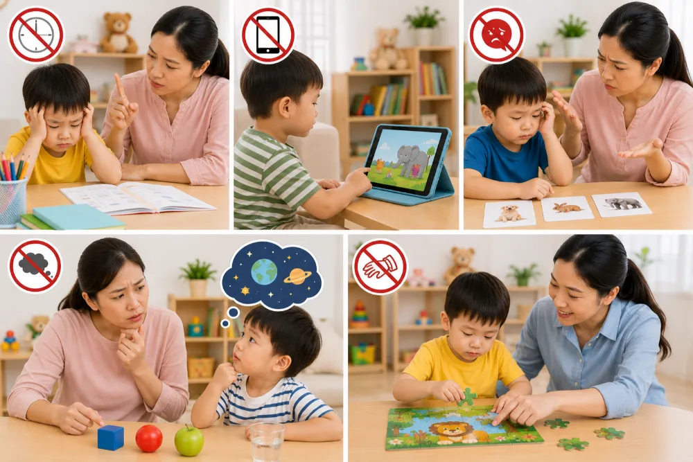 Sai lầm cần tránh khi phát triển nhận thức cho trẻ 3 4 tuổi