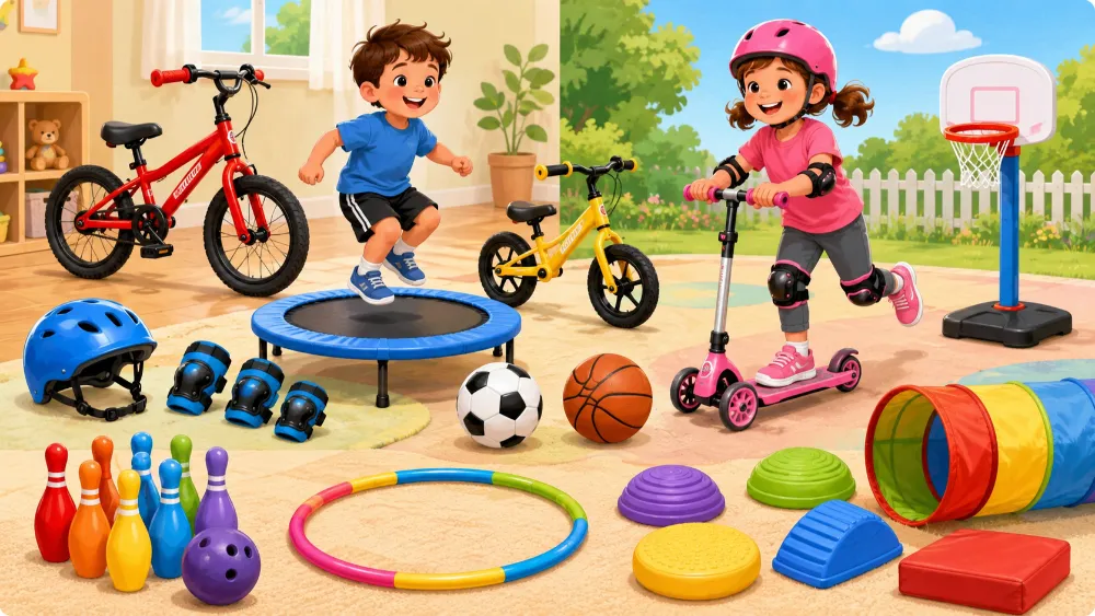 quà cho bé 4 tuổi phát triển vận động
