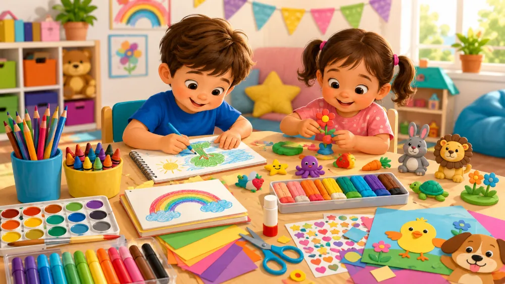 quà cho bé 4 tuổi phát triển ngôn ngữ và cảm xúc