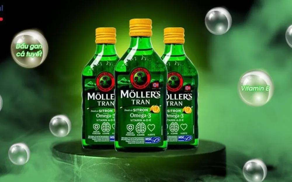 Möller's Tran Dầu Gan Cá Tuyết