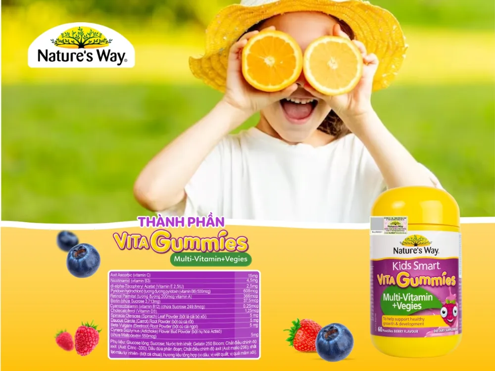 Nature's Way Vita Gummies Omega 3 Multi