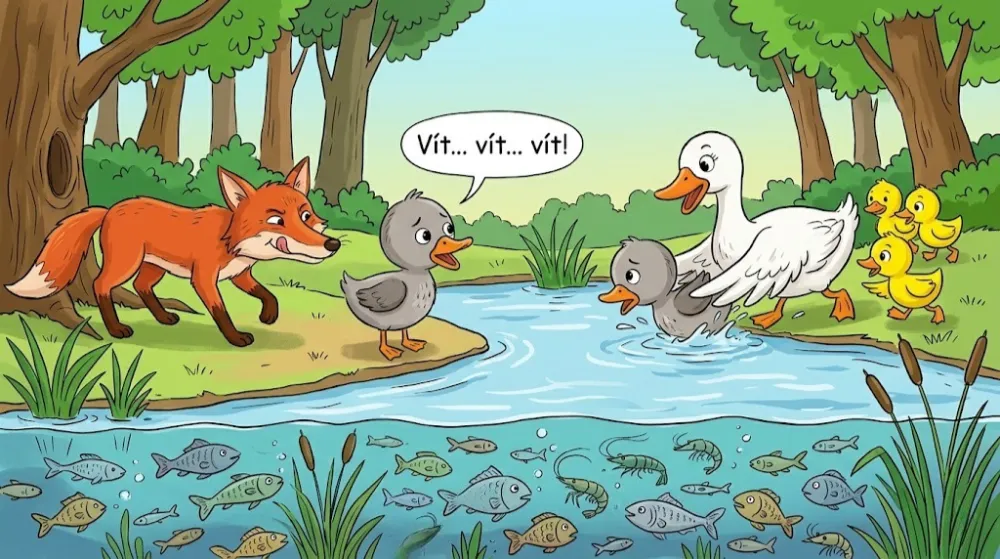 Truyện Chú vịt xám