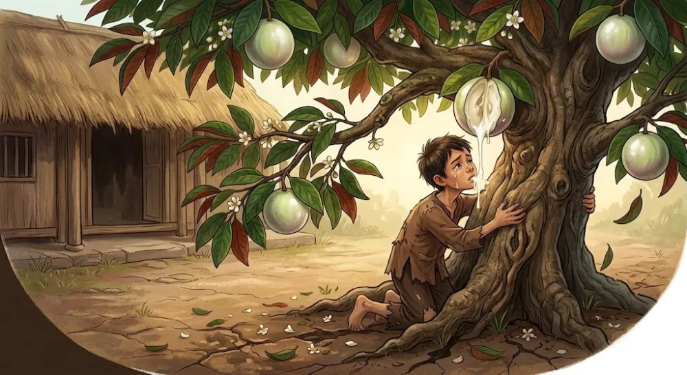 Truyện Sự tích cây vú sữa