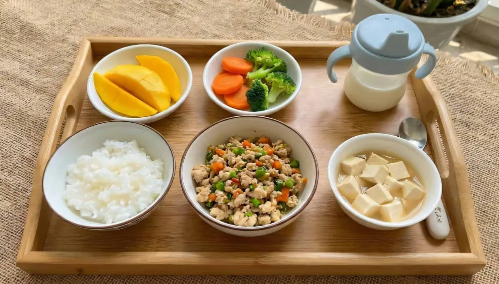 Dinh dưỡng khoa học là giải pháp tận gốc giúp bé phát triển khỏe mạnh, hạn chế mồ hôi trộm.