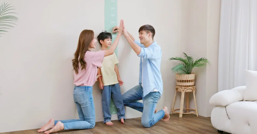 Đo chiều cao cho trẻ 5 tuổi