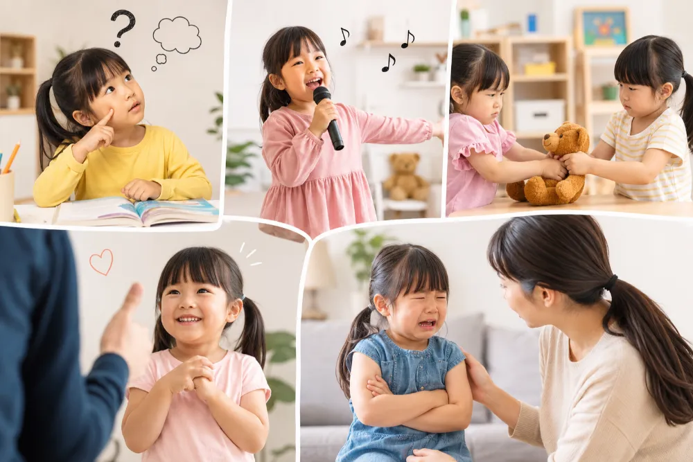 Những tính cách thường gặp của trẻ 5 tuổi