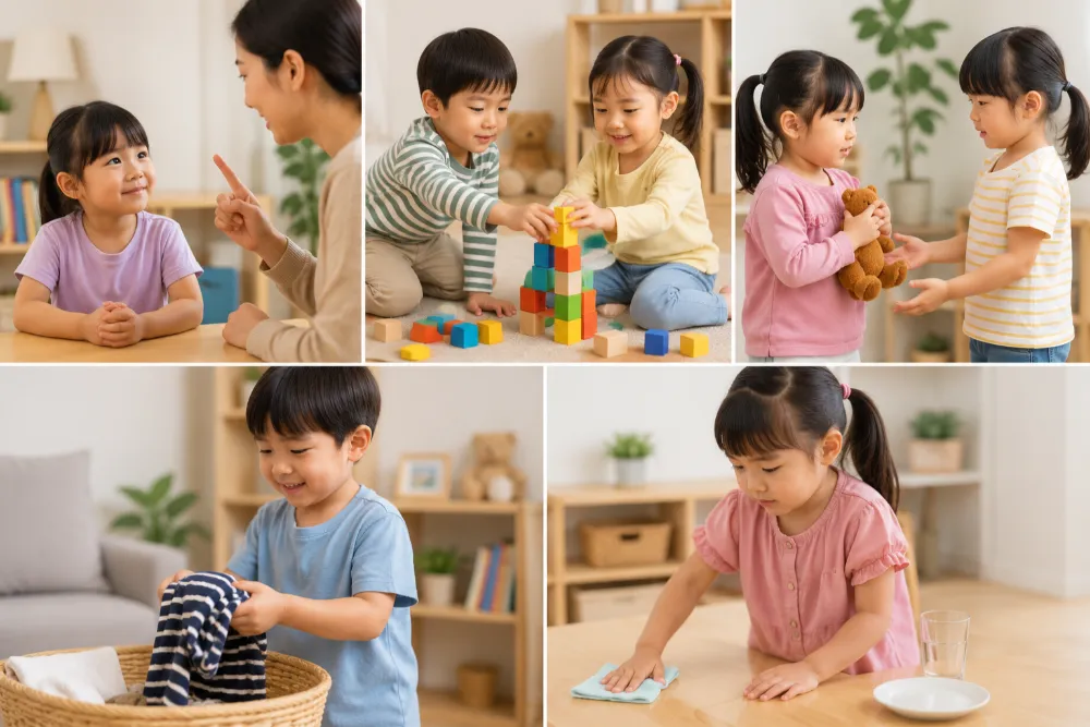 Khả năng ngôn ngữ của trẻ 5 tuổi