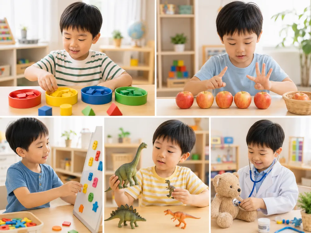Khả năng tư duy và học tập của trẻ 5 tuổi