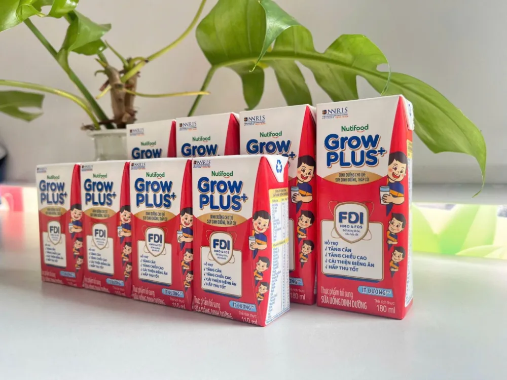 Sữa Nutifood GrowPLUS+ Đỏ