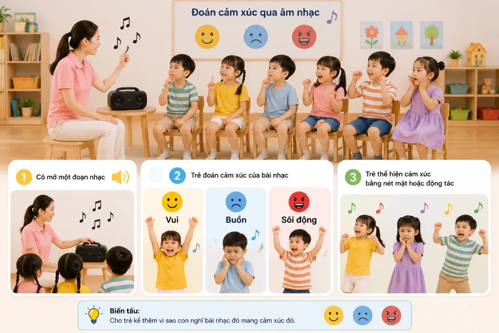 Đoán cảm xúc qua âm nhạc