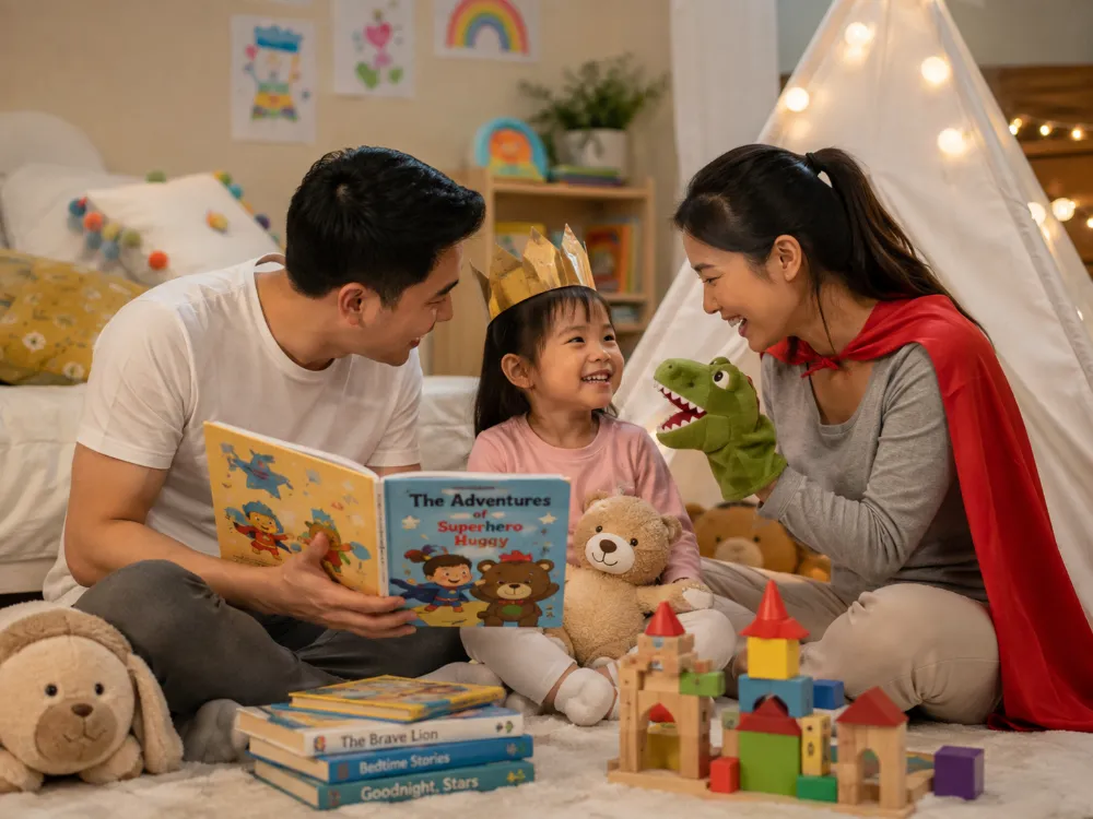 Quan sát chi tiết các phản ứng hằng ngày giúp ba mẹ nhận diện đúng khó khăn ngôn ngữ của trẻ.