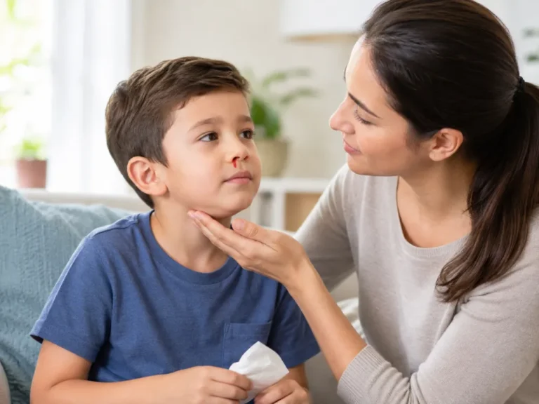 Phần lớn chảy máu cam ở trẻ thường không nguy hiểm. 