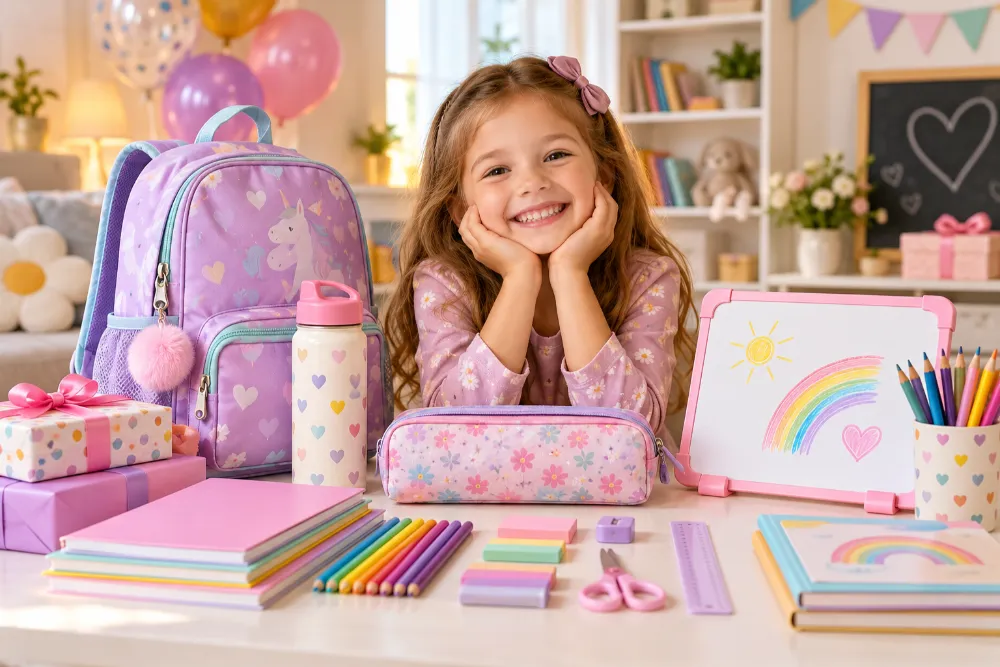 Quà sinh nhật cho bé gái 6 tuổi chuẩn bị vào lớp 1