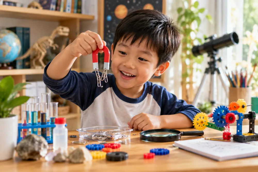 Đồ chơi STEM và khoa học cho bé 6 tuổi