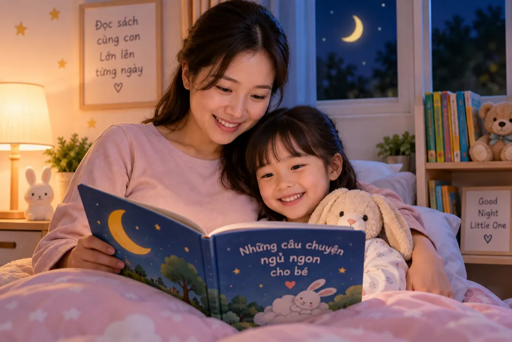 truyện kể cho bé 6 tuổi trước khi đi ngủ