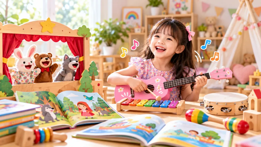 Đồ chơi âm nhạc và kể chuyện