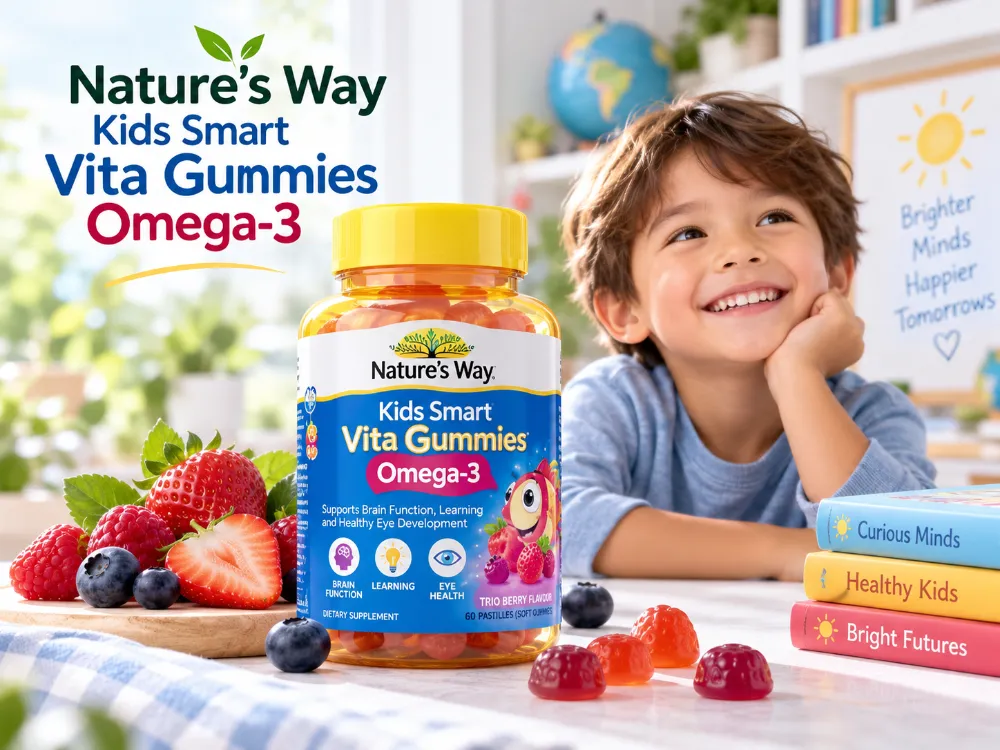 Nature’s Way Kids Smart Vita Gummies Omega-3