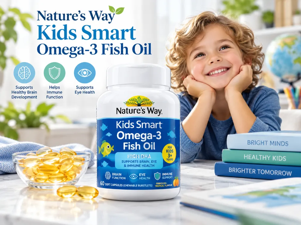 Nature’s Way Kids Smart Omega-3 Fish Oil