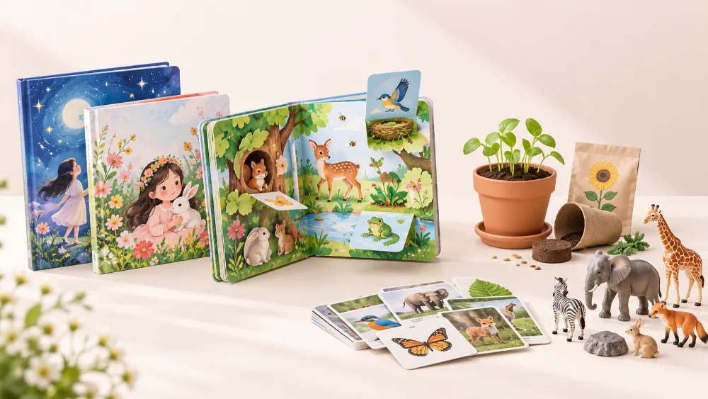 Quà sách và trải nghiệm khám phá