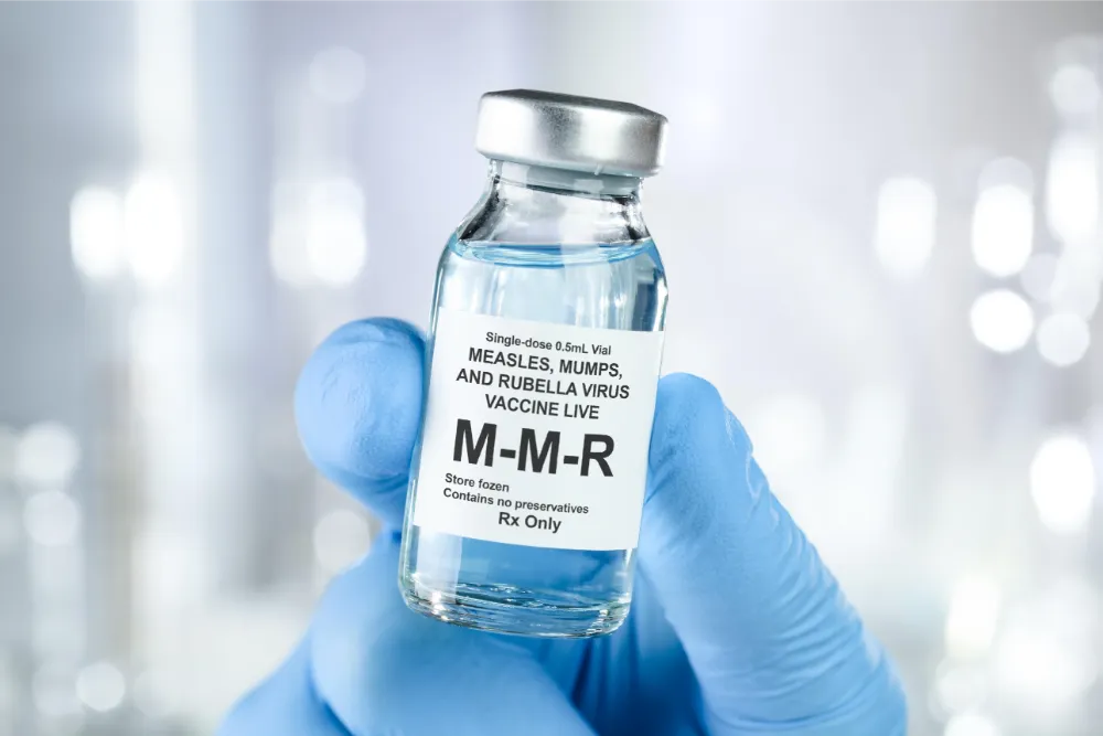 Vắc xin sởi - quai bị - rubella (MMR)
